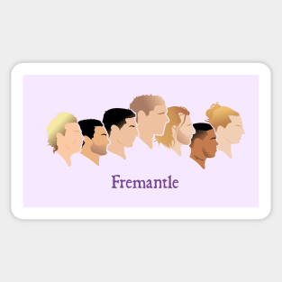 Fremantle Dockers Lineup Light Sticker